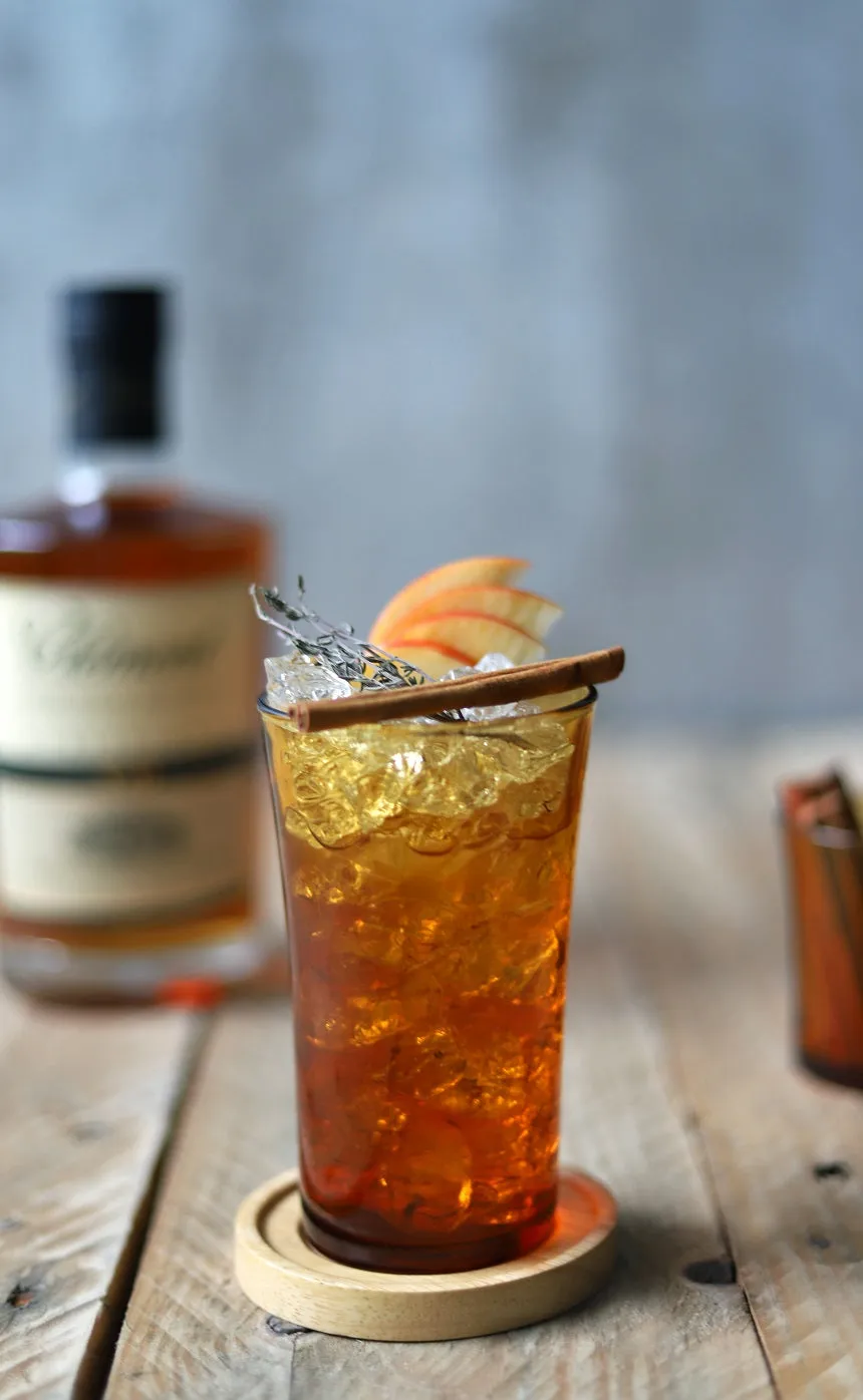Lys Amber Glass Tumbler - Set of 6